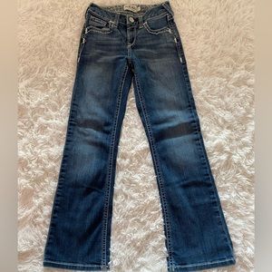 Ariat REAL Denim Jean Girls Size 10